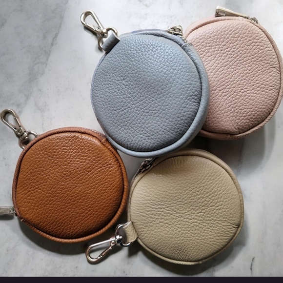 Black Leather Bum Sling Bag Fanny Pack With 2 Strap Options And Coin Purse - Picture 5 of 7